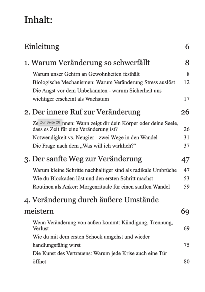 📒 e-Book: Wenn das Leben ruft: Veränderung als Chance begreifen – Bild 2