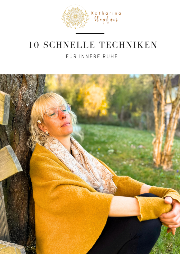 eBook 10 Techniken für innere Ruhe Titelbild