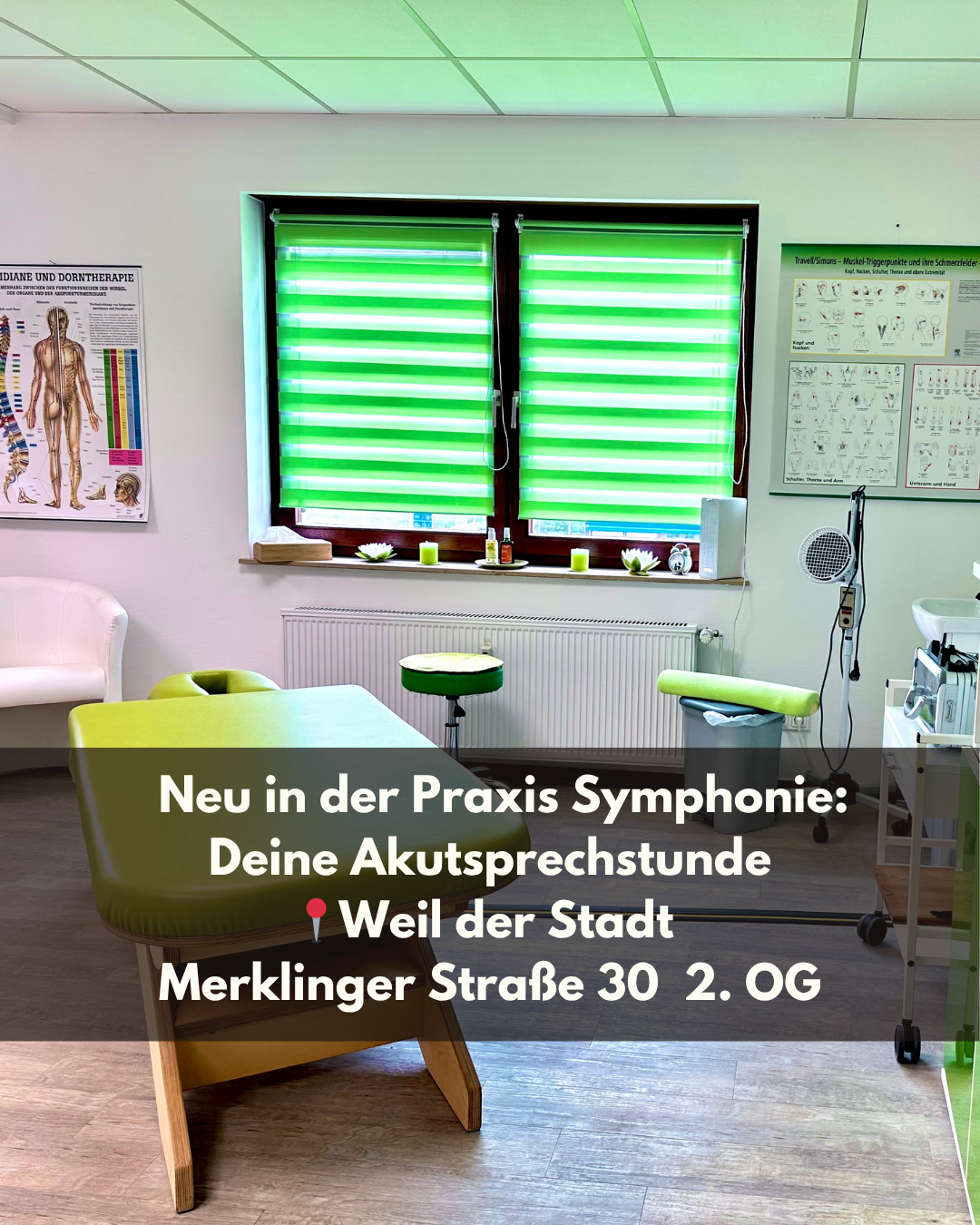 🩷 Neu in der Praxis Symphonie – Deine Akutsprechstunde bei akuten Schmerzen