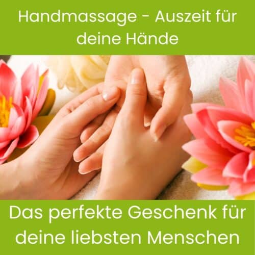 Handmassage-Gutschein