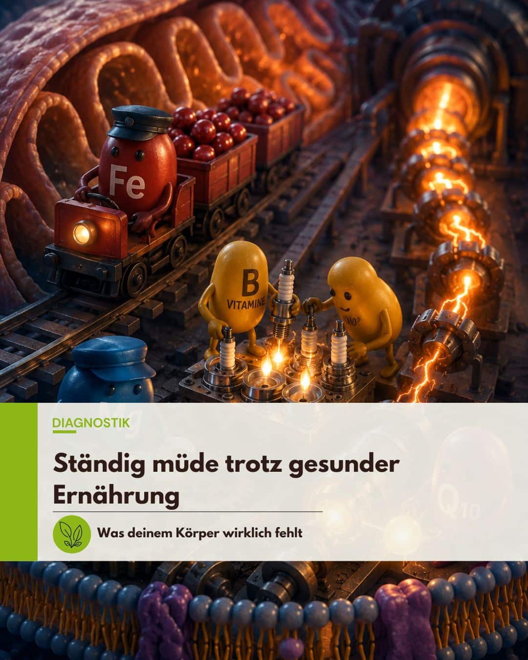 Ständig müde trotz gesunder Ernährung: Was deinem Körper wirklich fehlt